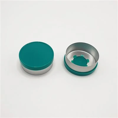 32mm Aluminum Plastic Flip Caps