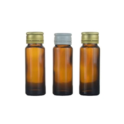 Glass Bottle with Aluminum Cap